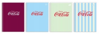 Kołozeszyt A6 80# Soft Touch Coca Cola(10)