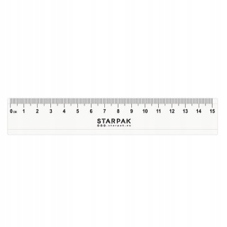 LINIJKA 15CM STK (20)