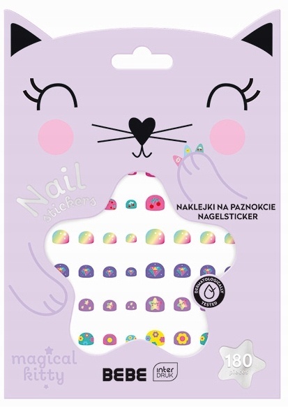 Naklejki na paznokcie 180szt.BEBE Friends Naklejki na paznokcie 180szt.BEBE Friends