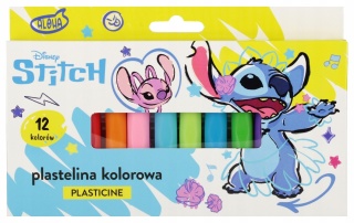 PLASTELINA 12KOL STITCH BENIAMIN