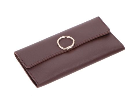 PORTFEL DAMSKI ZAPINANY ECO SKÓRA 19X10,5CM