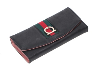 PORTFEL DAMSKI ZAPINANY ECO SKÓRA SOFT 19X10,5CM