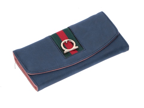 PORTFEL DAMSKI ZAPINANY ECO SKÓRA SOFT 19X10,5CM