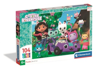 PUZZLE 104EL GABBY S CLEMENTONI