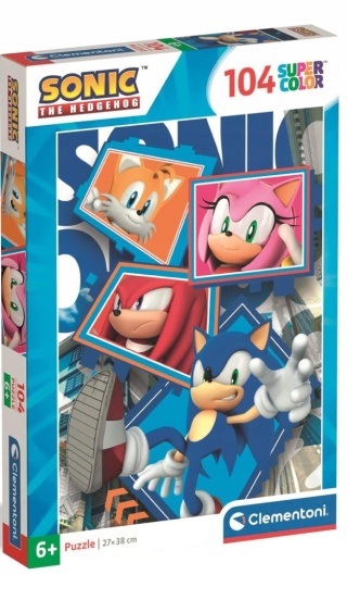PUZZLE 104EL SONIC CLEMENTONI
