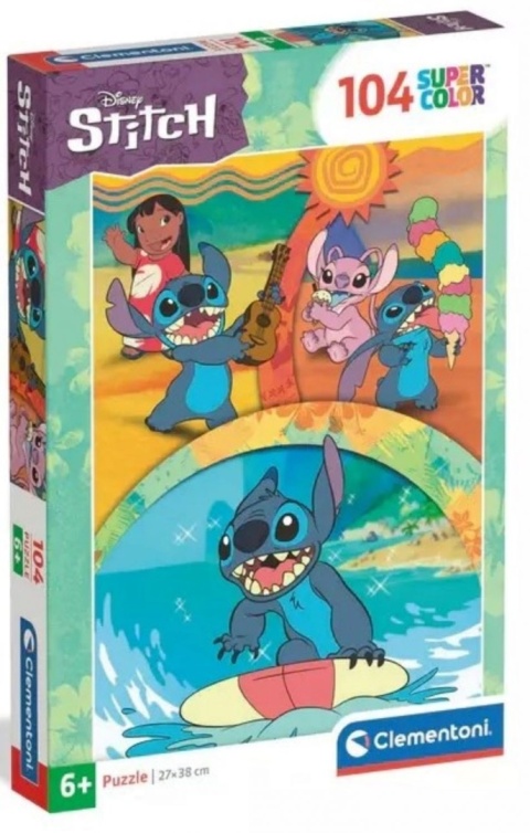 PUZZLE 104EL STITCH CLEMENTONI PUZZLE 104EL STITCH CLEMENTONI