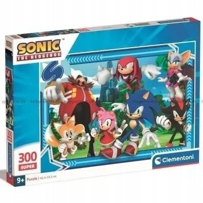 PUZZLE 300EL SONIC CLEMENTONI