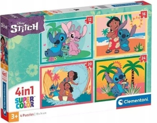 PUZZLE 4IN1 STITCH CLEMENTONI