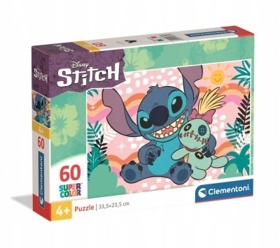 PUZZLE 60EL STITCH CLEMENTONI PUZZLE 60EL STITCH CLEMENTONI