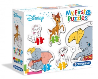 PUZZLE MOJE PIERWSZE 3,6,9,12EL DISNEY CLEMENTONI