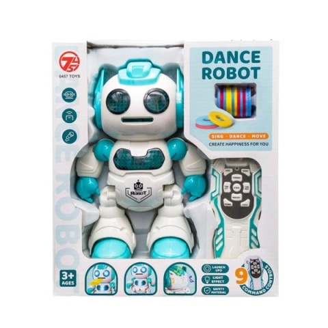 ROBOT NA RADIO STRZELAJĄCY KRĄŻKAMI