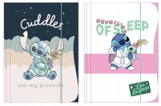 TECZKA Z GUMKĄ A4 STITCH BENIAMIN