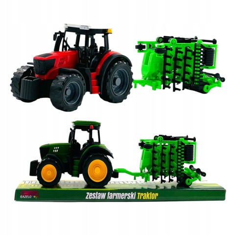 TRAKTOR Z MASZYNĄ ROLNICZĄ