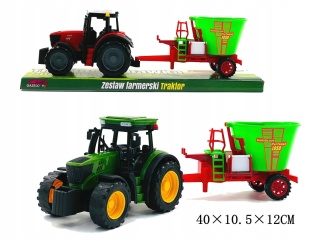 TRAKTOR Z MASZYNĄ ROLNICZĄ