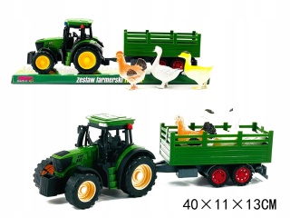TRAKTOR ZE ZWIERZĄTKAMI KLOSZ