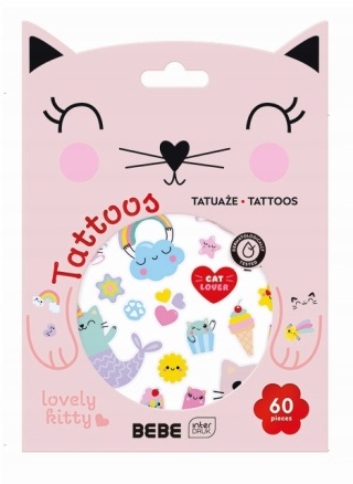 Tatuaże dla dzieci 60szt.BEBE Friends