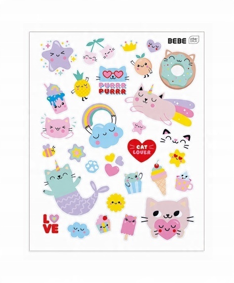 Tatuaże dla dzieci 60szt.BEBE Friends Tatuaże dla dzieci 60szt.BEBE Friends