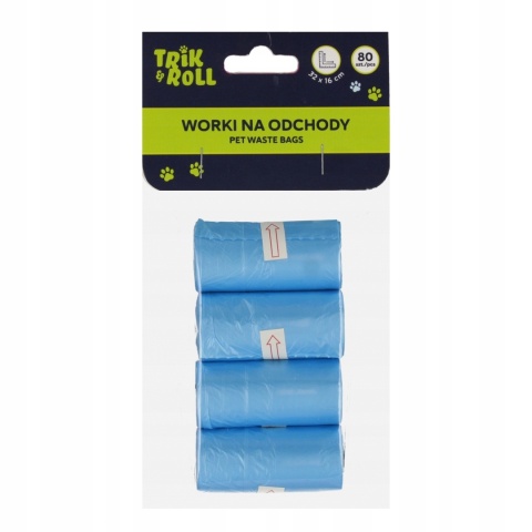 WORKI NA ODCHODY 80SZT 4ROL 10X18 TRIK WORKI NA ODCHODY 80SZT 4ROL 10X18 TRIK