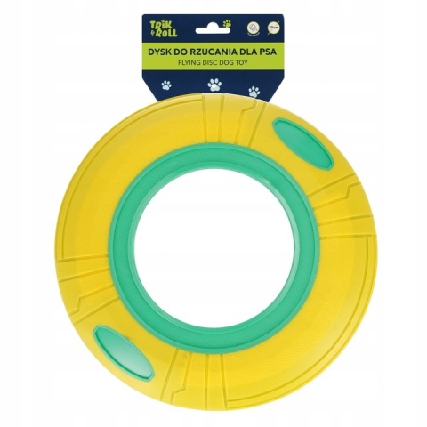 ZABAWKA DLA PSA DYSK ŻÓŁTY 25CM TRIK ZABAWKA DLA PSA DYSK ŻÓŁTY 25CM TRIK