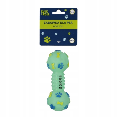 ZABAWKA DLA PSA KOŚĆ PISZCZĄCA ZIE 14CM TRIK ZABAWKA DLA PSA KOŚĆ PISZCZĄCA ZIE 14CM TRIK