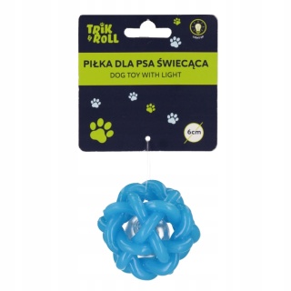 ZABAWKA DLA PSA PIŁKA ŚWIAT NIEB 6CM TRIK