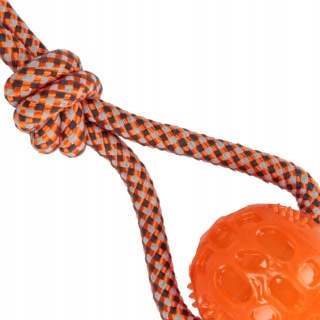 ZABAWKA DLA PSA SZARPAK PIŁKA POM 36CM TRIK