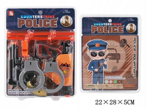 ZESTAW POLICYJNY NA BLISTRZE