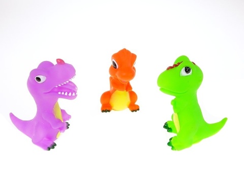 Gumowy dinozaur 9,5cm 3szt Adar Gumowy dinozaur 9,5cm 3szt Adar