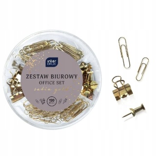Zestaw biurowy 120el. Satin Gold