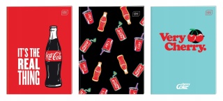 Zeszyt A4 32# 70g M Mat+UV Coca Cola(10)