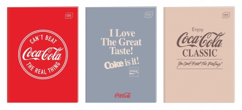 Zeszyt A4 60# 70g M Hybrid Coca Cola(10)