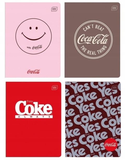 Zeszyt A5 60# 70g M Hybrid Coca Cola(10)
