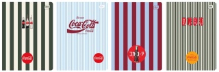 Zeszyt A5 80# M Soft Touch Coca Cola(10)