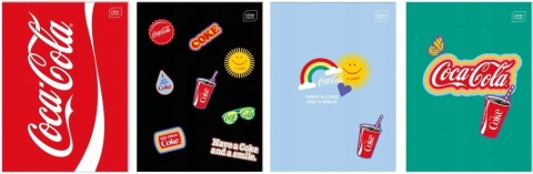 Zeszyt do słówek A6 32 Mat+UV Coca Cola(10)