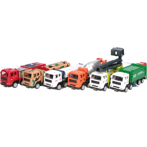 AUTO CIĘŻAROWE 18CM MIX MC (12)