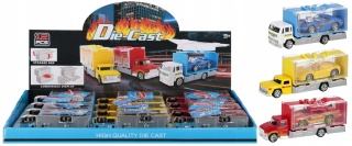 AUTO CIĘŻAROWE METALOWE TRANSPORT 13CM MC (12)