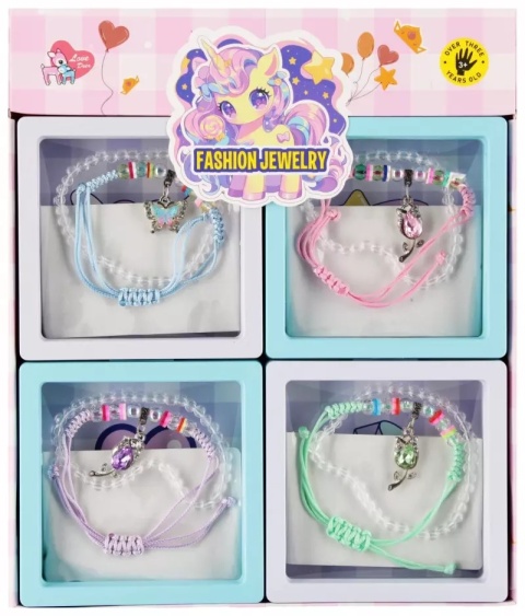 BRANSOLETKA PVC 9X9X2 MIX4 MC (12)