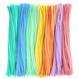 DRUCIKI PLUSZOWE 30CM MACARON 300 SZT. MIX