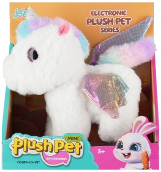 JEDNOROŻEC B/O PLUSZOWY 20X22X11 MC