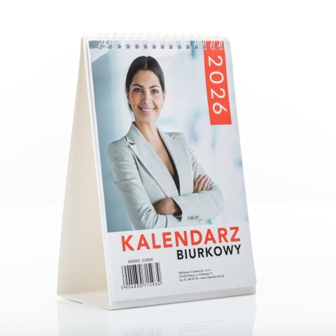 KALENDARZ BIURKOWY A5 2026