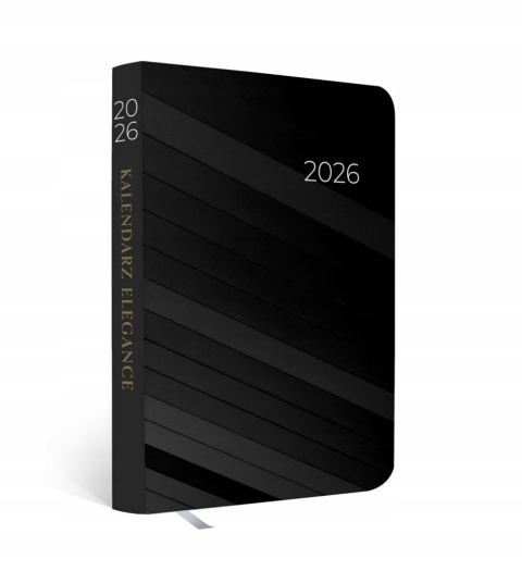 KALENDARZ KSIĄŻKOWY DZIENNY A5 ELEGANCE 2026