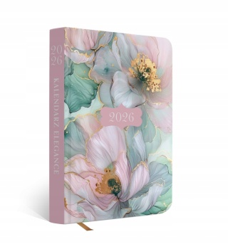 KALENDARZ KSIĄŻKOWY DZIENNY A5 ELEGANCE 2026