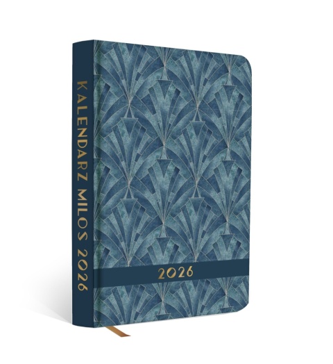 KALENDARZ KSIĄŻKOWY DZIENNY A5 MILOS 2026