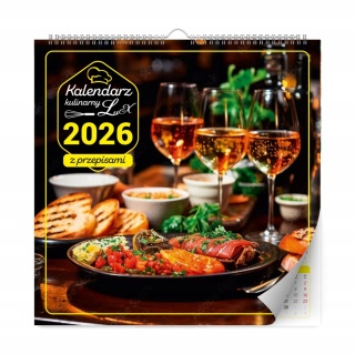 KALENDARZ KULINARNY LUX 2026