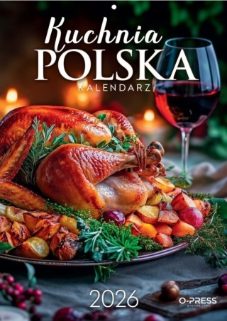KALENDARZ ŚCIENNY A4 KUCHNIA POLSKA 2026