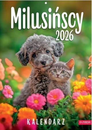 KALENDARZ ŚCIENNY A4 MILUSIŃSCY 2026