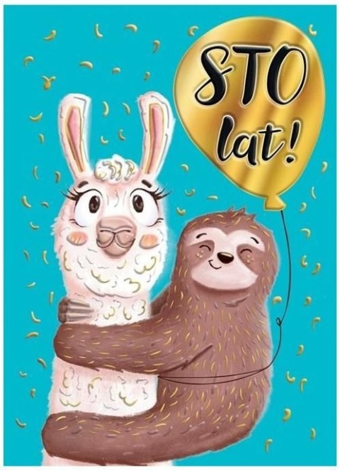 KARNET B6 LAMA Z LENIWCEM