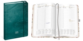 Kalendarz książk.A5 192 Mat+UV Azure 26