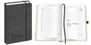 Kalendarz książk.A5 384 Mat+UV Ideas 26