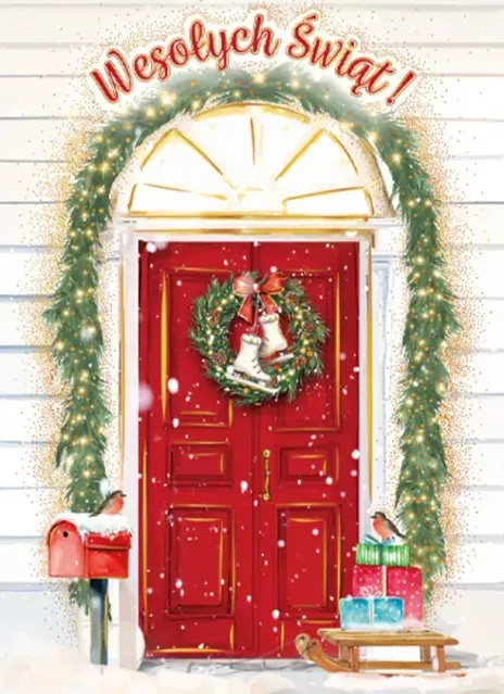 Karnet B6 BN WIANEK Z ŁYŻWAMI